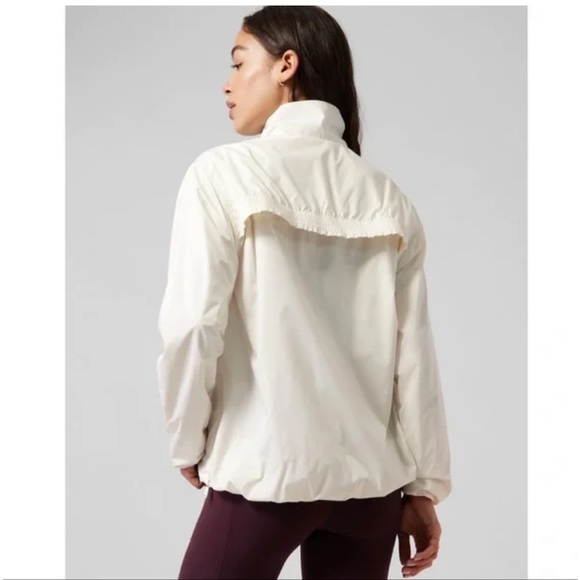 Athleta Sightseer Lace Jacket in Magnolia White (XXS) - EUC worn once! - Picture 2 of 14